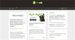 Desktop Screenshot of blog.lizardmedia.pl